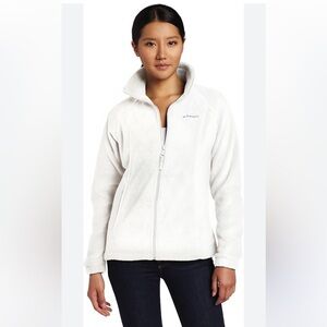 Columbia Cream Benton Springs Full Zip Fleece Jacket